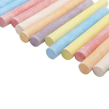 Cra-Z-Art Classic Colored Chalk, Assorted Colors, Pack Of 16 Pieces