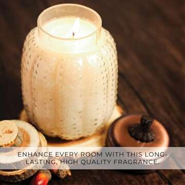 A Cheerful Giver Pumpkin Jar Candle - 150 Hour Burn Time