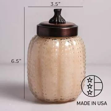 A Cheerful Giver Pumpkin Jar Candle - 150 Hour Burn Time