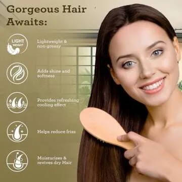 GuruNanda Rosemary Mint for Hair Growth with Keratin & Vitamin E Oil - Encourages Scalp, Shine & Hair Strengthening- 100% Natural, Cruelty-Free, 8oz