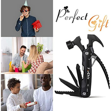 12-in-1 Hammer MultiTool for DIY and Outdoor Enthusiasts