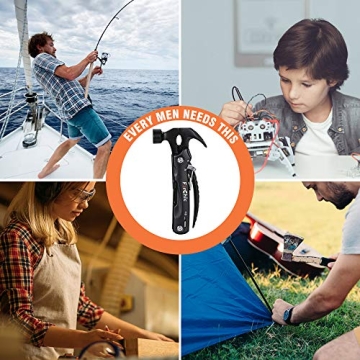 12-in-1 Hammer MultiTool for DIY and Outdoor Enthusiasts