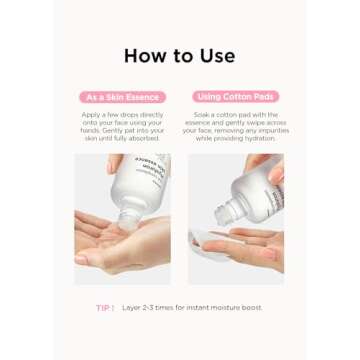 Hanskin Real Complexion Hyaluronic Skin Essence, Hydrating Toner for Dry, Dull, Sensitive Skin - Hyaluronic Acid Collagen Moisturizing Purifying Paraben-Free Korean Skincare for Face [5.07 fl. oz.]