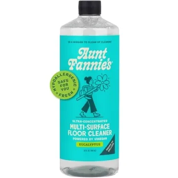 Aunt Fannie’s Ultra Concentrated Floor Cleaner Vinegar Wash, Multi-Surface Cleaner for Mopping, Ma...