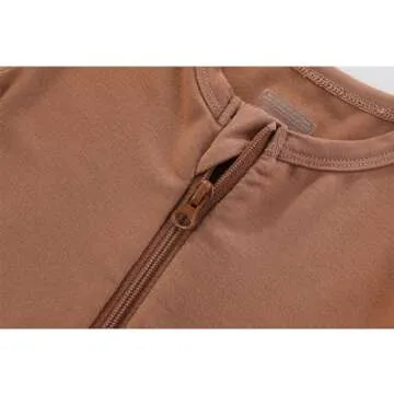 JELYLOVE Unisex Bamboo Baby Rompers for Ultimate Comfort