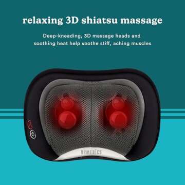 HoMedics Shiatsu Back and Neck Massager with Heat