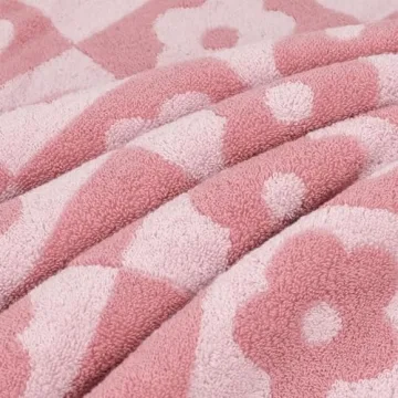 Jacquotha Luxury Floral Bath Towels for Women and Girls