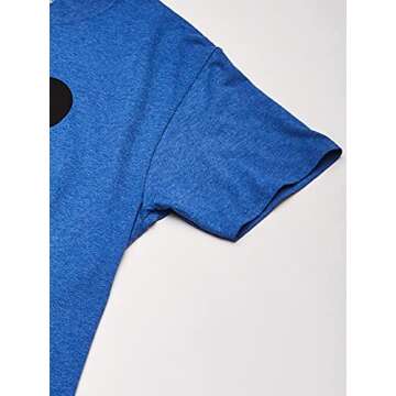 Disney Mickey Mouse Men's Classic Graphic T-Shirt - Royal Blue Heather