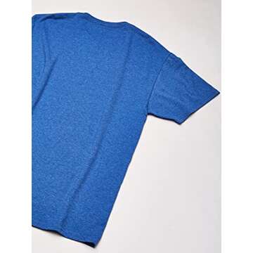 Disney Mickey Mouse Men's Classic Graphic T-Shirt - Royal Blue Heather