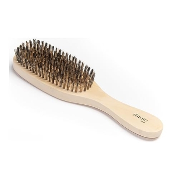 Diane Reinforced Boar Bristle Wave Brush - Perfect for Coarse Hair