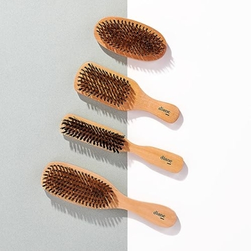 Diane Boar Bristle Wave Brush - Ideal for Thick Hair Care