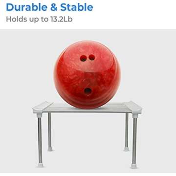 Carrotez Stackable Kitchen Organizer Shelves Set of 2