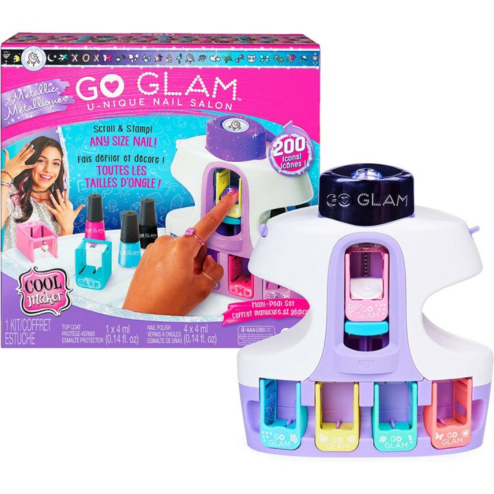 GO Glam U-nique Nail Salon Kit for Girls - Amazon Exclusive
