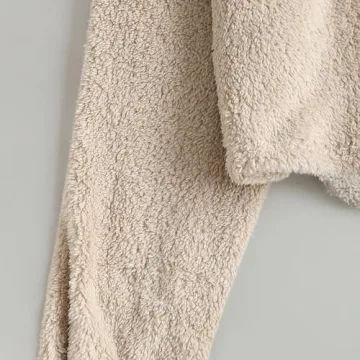 Cozy ZAFUL Fuzzy Lounge Pajamas for Women - Ultimate Comfort!