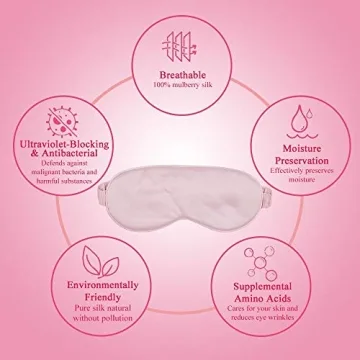 OLESILK Silk Sleep Mask for Comfortable Relaxation