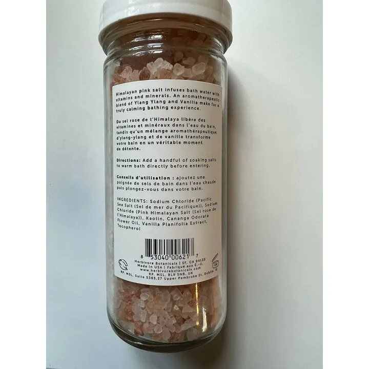 Calm Soaking Salts - Relaxing Bath Experience 8 oz