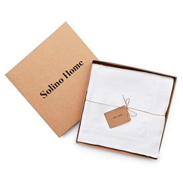 Solino Home 100% Pure Linen Tablecloth for Any Holiday