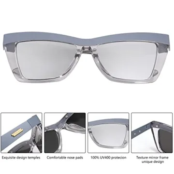 FEISEDY Vintage Cat Eye Sunglasses for All Styles