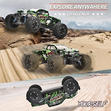 TENSSENX 1:18 Scale 40KM/H 4WD RC Monster Truck Dual Batteries