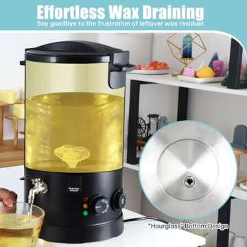 TOAUTO 20Lbs Wax Melter for Candle Making Crafting