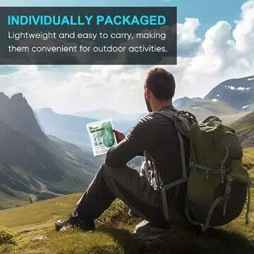 PTEROMY Unisex EVA Rain Poncho with Hood, Black