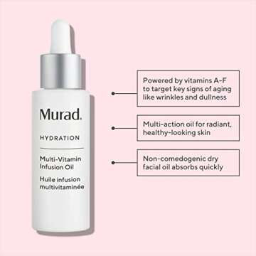 Murad Multi-Vitamin Infusion Facial Oil - Fast-Absorbing Hydration & Anti-Aging Care