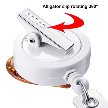 Heart-Shaped Retractable Badge Reels for All Occasions