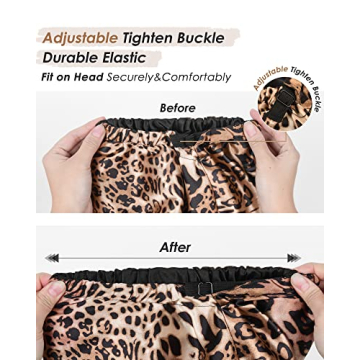 Long Satin Bonnet for Frizz-Free Sleeping and Care