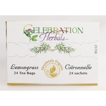 CELEBRATION HERBALS Organic Lemongrass Tea 24 Bags