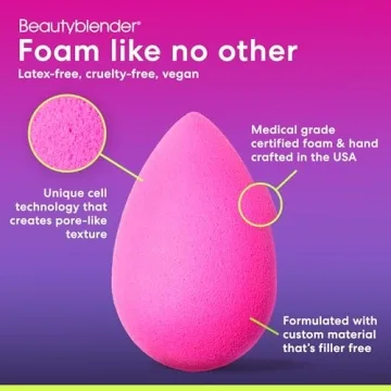 Beautyblender Duo with Blendercleanser Set for Flawless Makeup