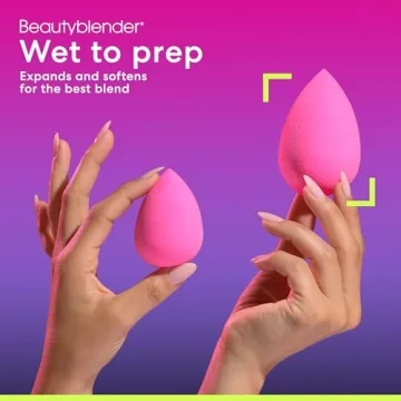 Beautyblender Duo with Blendercleanser Set for Flawless Makeup