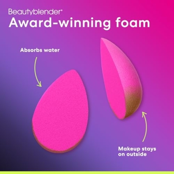 Beautyblender Duo with Blendercleanser Set for Flawless Makeup