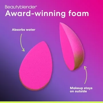 Beautyblender Duo with Blendercleanser Set for Flawless Makeup