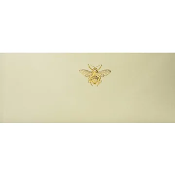 Crane & Co Hand Engraved Bee Stationery Set - Elegant Writing