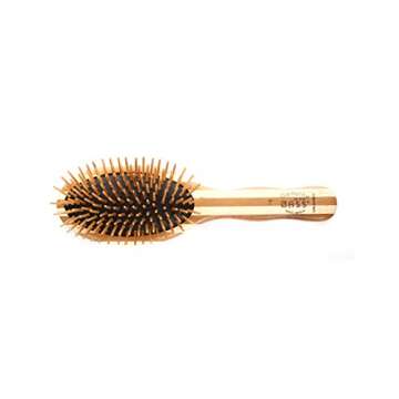 HAIR DOC Large Oval Wood Bristle Brush, 1 EA