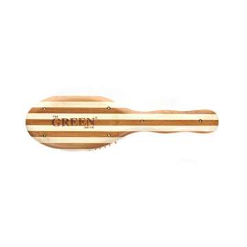 HAIR DOC Large Oval Wood Bristle Brush, 1 EA