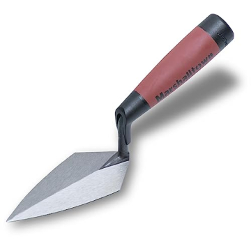 MARSHALLTOWN Pointing Trowel, 5 x 2 1/2 Inch Inch Blade, Philadelphia Pattern, Single Piece High Car...