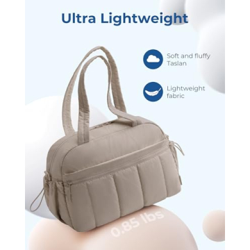 BAGSMART Stylish Duffle Bag for Women, Perfect Travel Gear