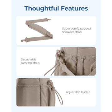 BAGSMART Stylish Duffle Bag for Women, Perfect Travel Gear