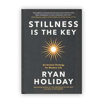 Ryan Holiday 3 Books Collection Set (Ego Is The Enemy, The Obstacle Is The Way, Stillness Is The Key Hardcover)