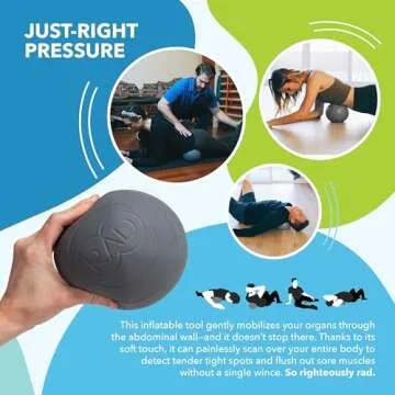 RAD Centre Myofascial Release Ball for Gentle Muscle Relief