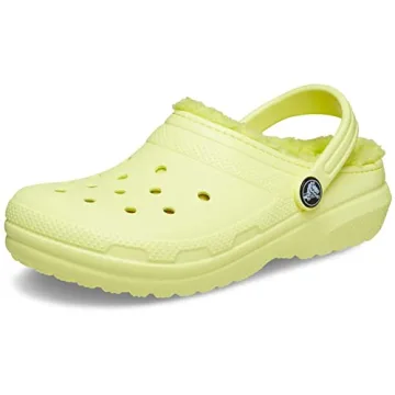 Crocs Unisex Kids Classic Lined Clogs - Cozy Comfort for Little Feet