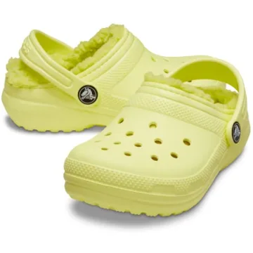 Crocs Kids Classic Lined Clogs - Cozy and Stylish Comfort