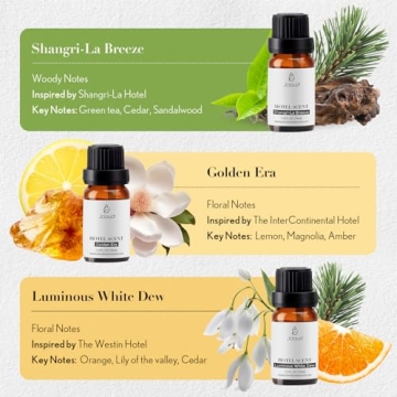 Luxury Hotel Essential Oils Set for Home Fragrance