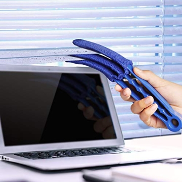 RUIMAICAN Blind Cleaner Kit - 2 Pack Brush & Microfiber Sleeves