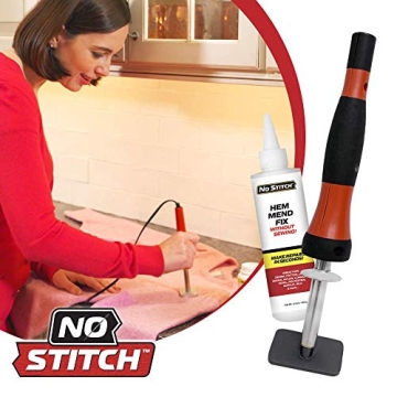 No Stitch Handheld Heat Iron Repair Kit for Fabric - Electric Pressing Wand
