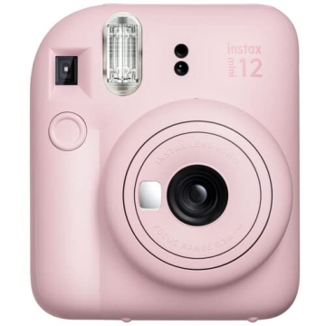Fujifilm Instax Mini 12 Instant Camera Blossom Pink with 40 Sheets Instant Film Bundle