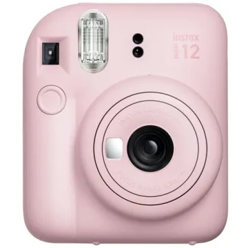 Fujifilm Instax Mini 12 Instant Camera Blossom Pink with 40 Sheets Instant Film Bundle