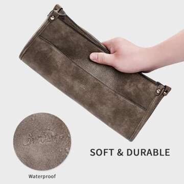 HKCLUF Crossbody Bags for Women Trendy,Vegan Leather Hobo Handbags With 2pcs Adjustable Guitar Strap Cross Body Bags Purse For Women(Apricot)