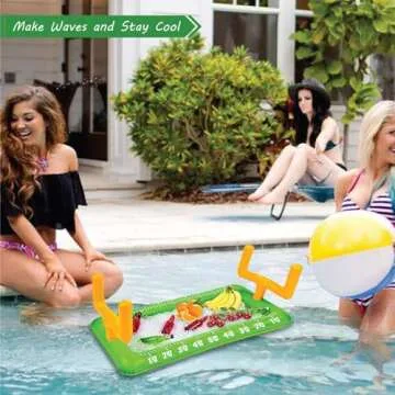 Fun Express Inflatable Cooler - 10.6 Ounce Vinyl Box, Perfect for Outdoor Parties, Sports Gatherings, and Family Events